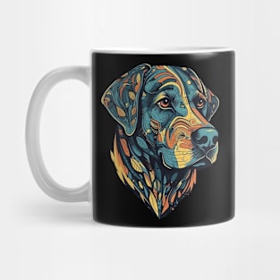 Colorful dog Mug